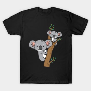 2 Koalas - on tree T-Shirt